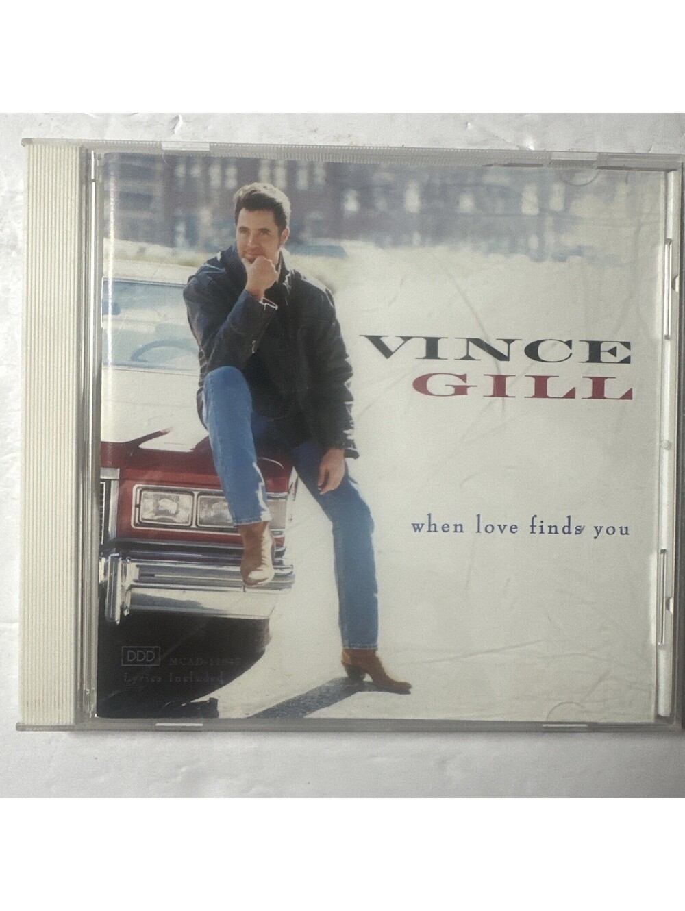Vince Gill When Love Finds You 1994 CD Classic Country MCA Records Go Rest High